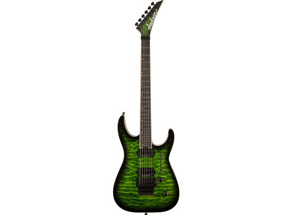 Jackson Pro Plus Series Dinky DKAQ Ebony Fingerboard Emerald Green Jackson Pro Plus Series Dinky DKAQ Ebony Fingerboard Emerald Green
